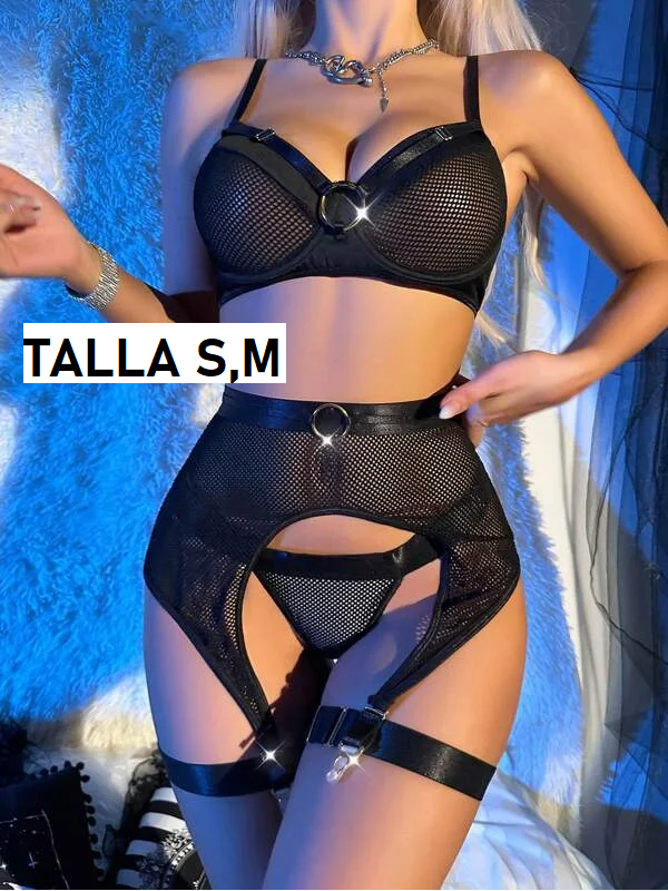 Set negro en arnes 260394