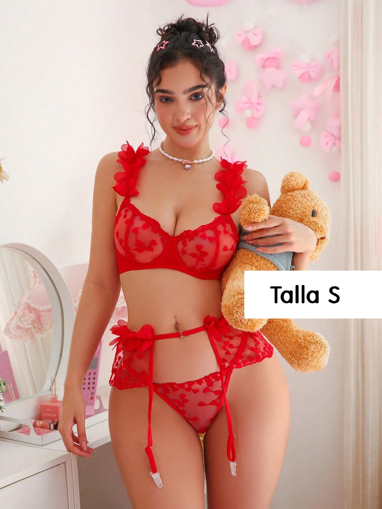 Set Rojo 090113 incluye medias
