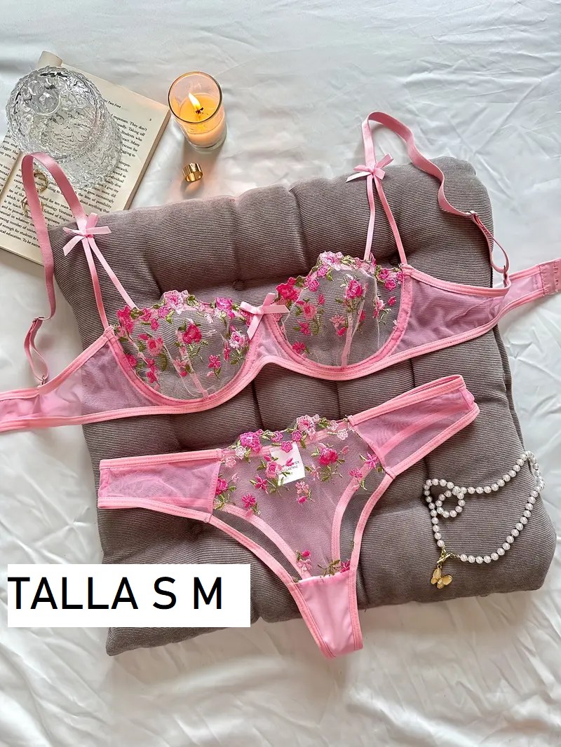 Conjunto Rosado 140213