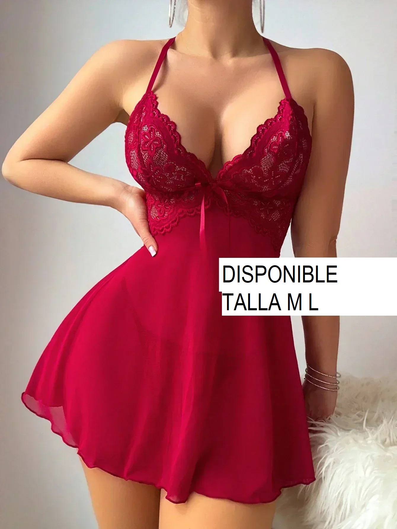 Babydoll Rojo 26036