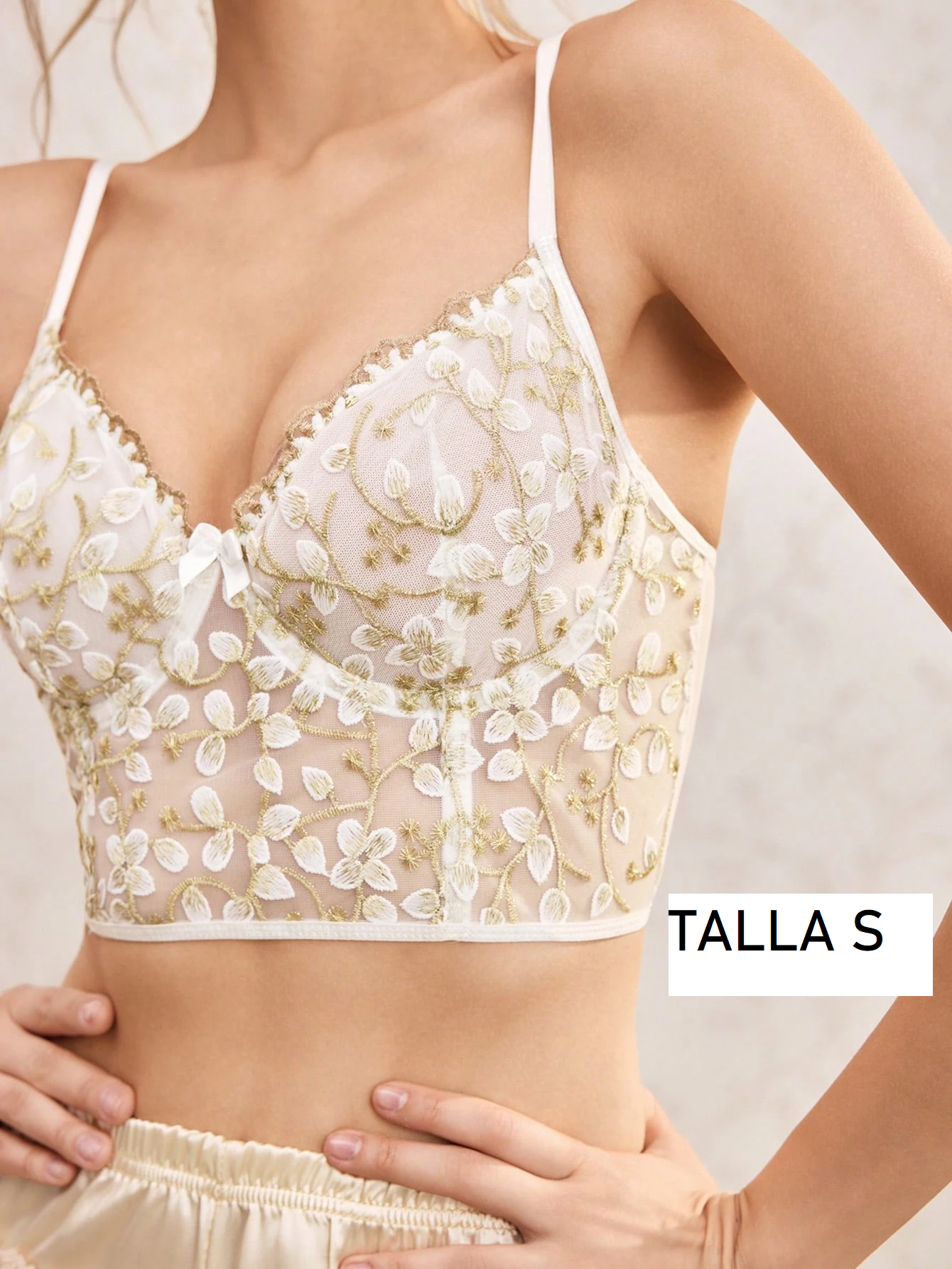 Bustier clasico bordado 310701