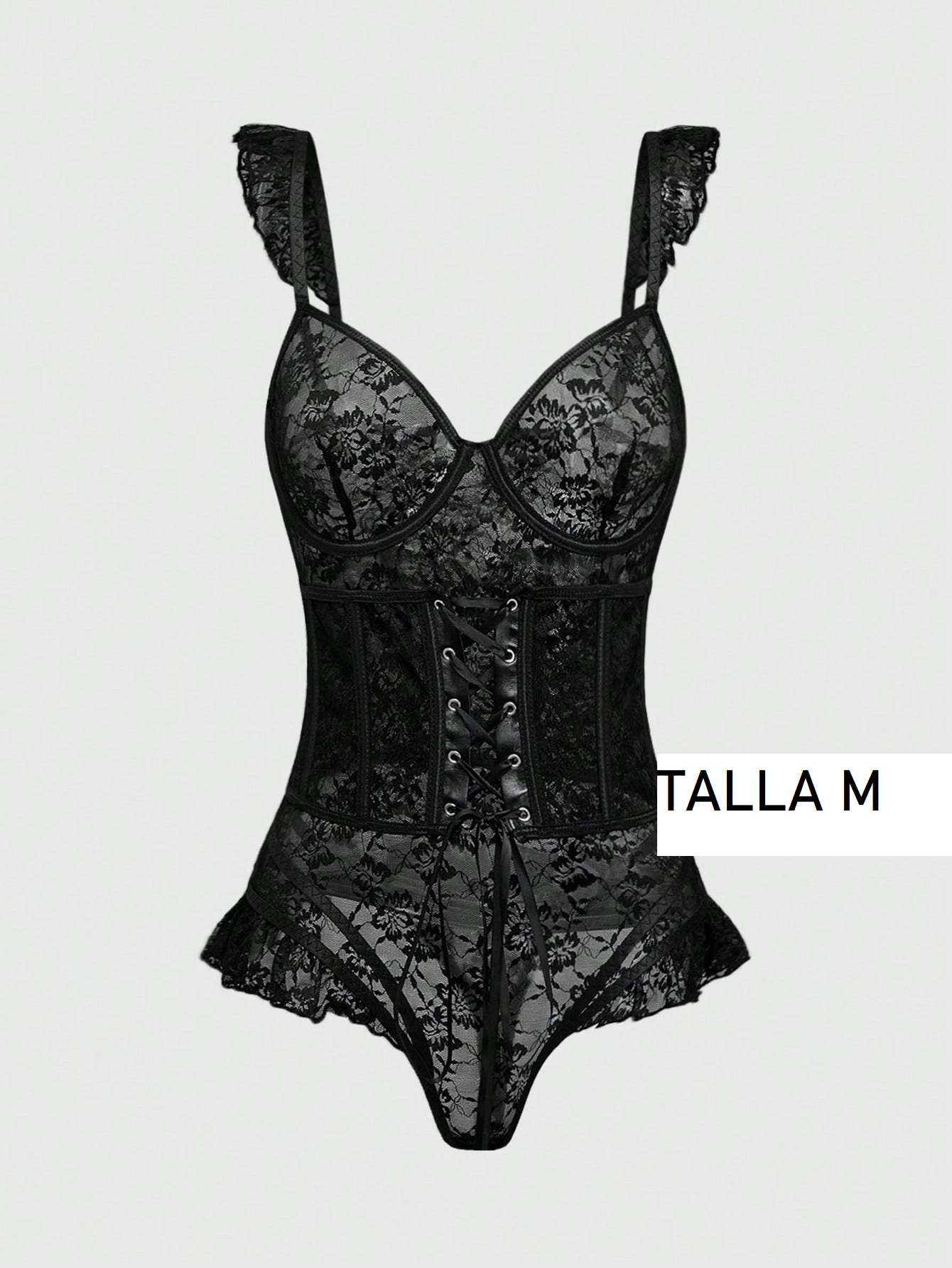 Lencería Gótica 5 Body en encaje 011003