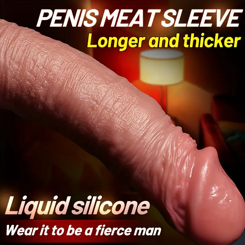 Lencería Ecuador 31 Funda extensora de pene 17cm