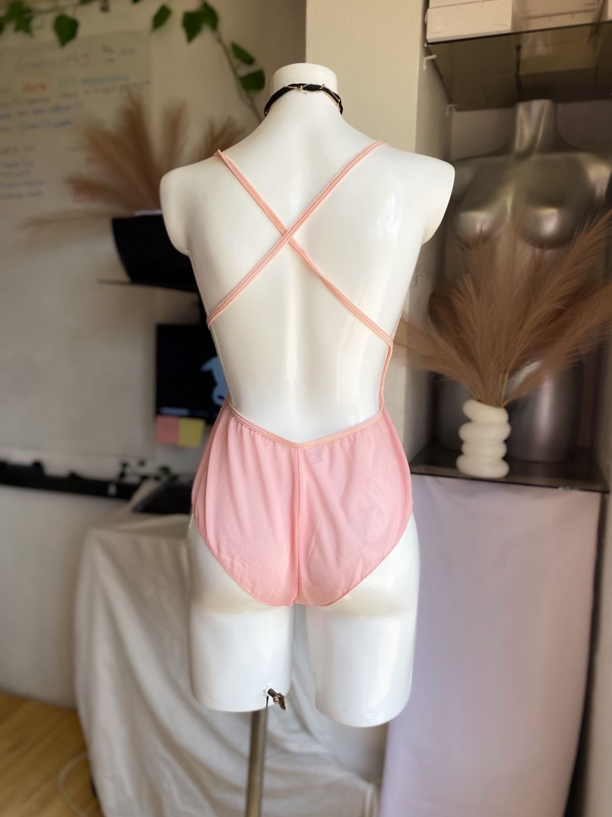 Lencería de Nylon 2 Body rosa 161001