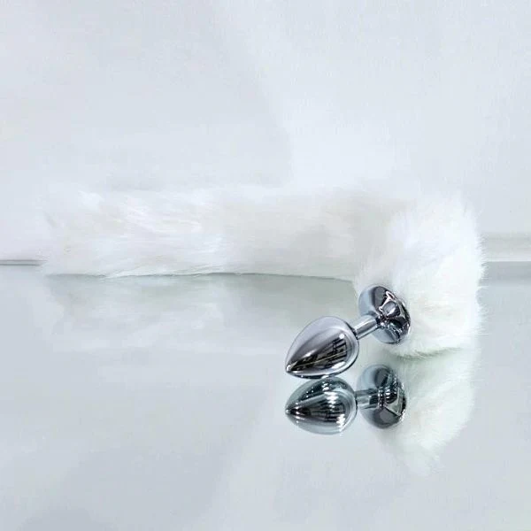 Lencería Ecuador 3 Cola de Zorra con Plug Anal(7cm) 45 cm