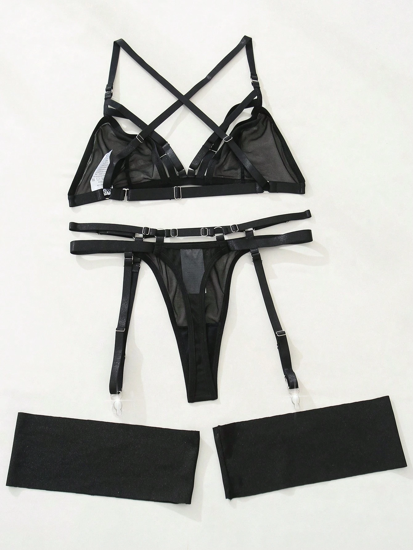 Lencería de Nylon 222 Liguero en nylon 041001