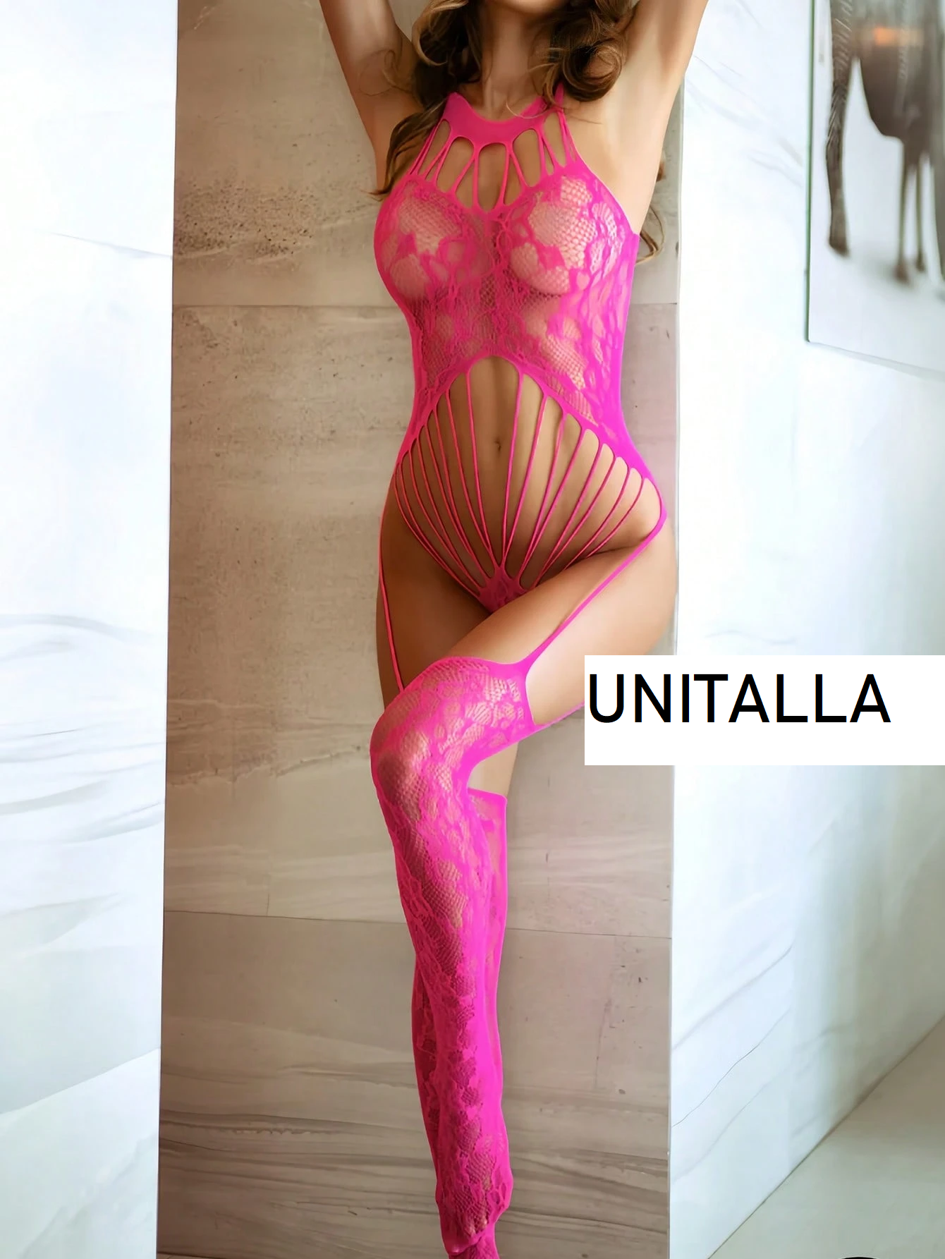 Lencería de Nylon 25 Lenceria en malla 151201