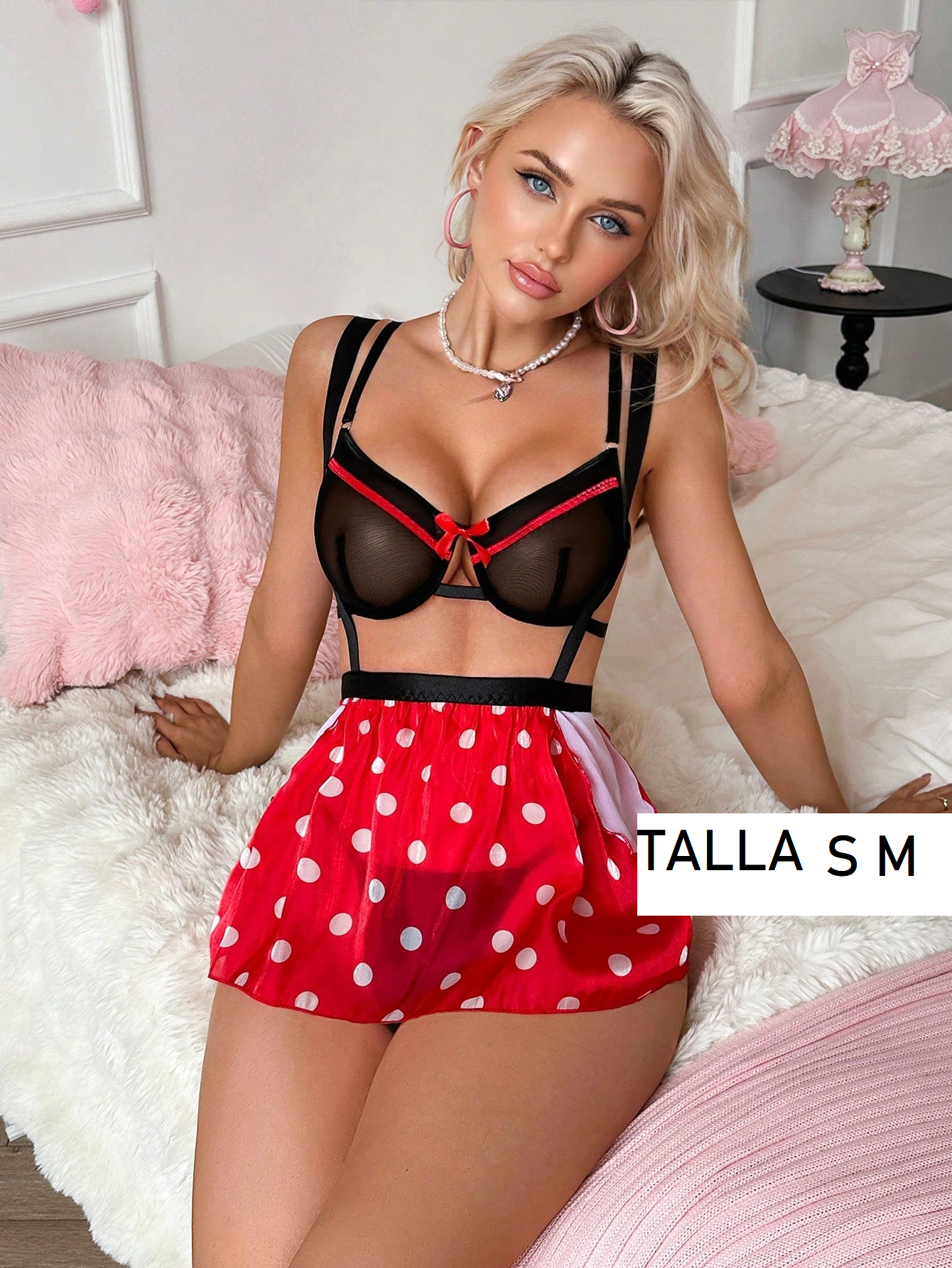 Lencería de Nylon 165 Diafraz estilo disney 081201