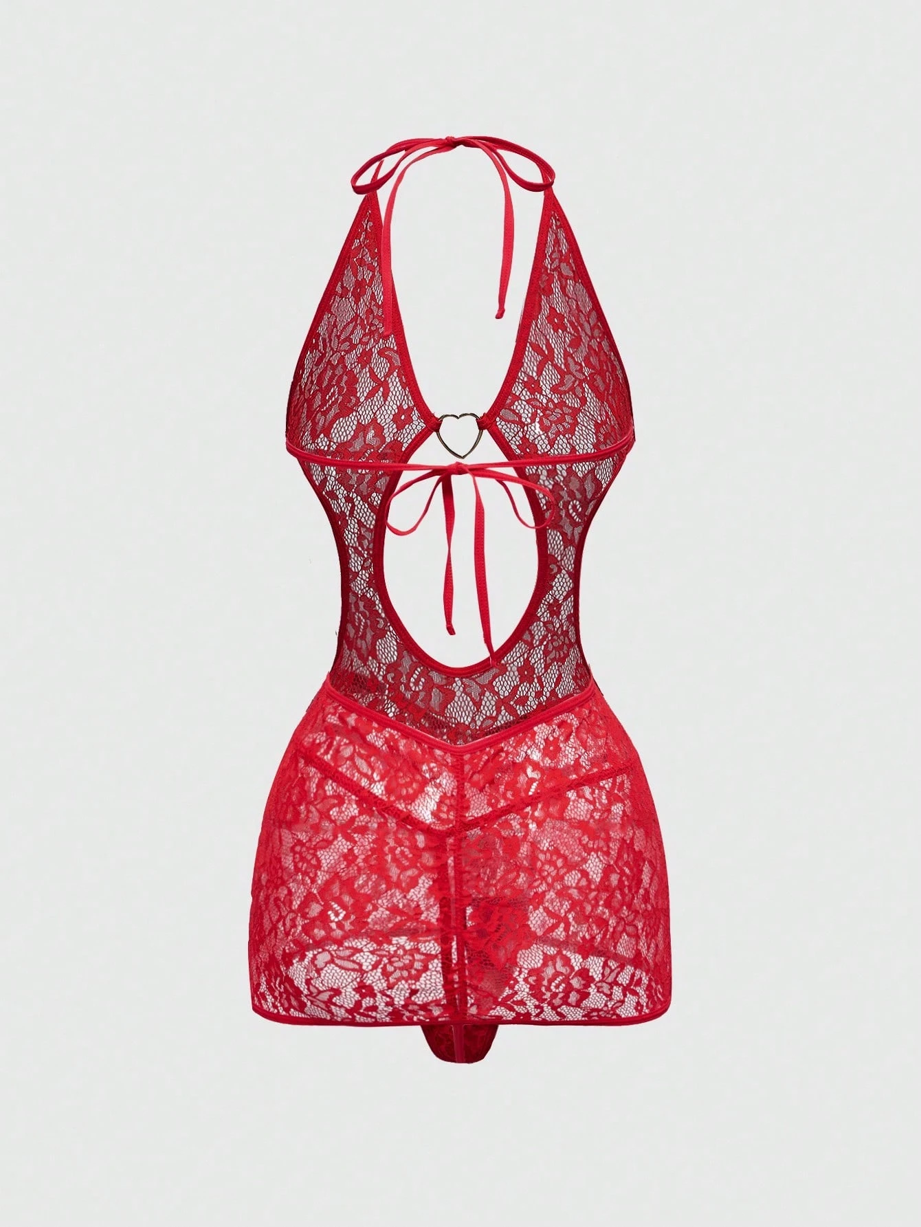 Lencería de Nylon 138 Conjunto en malla 081207