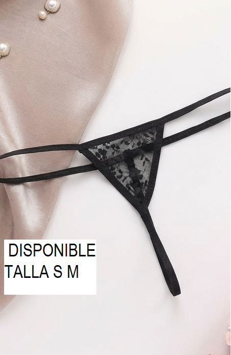 Microhilo en negro 110301