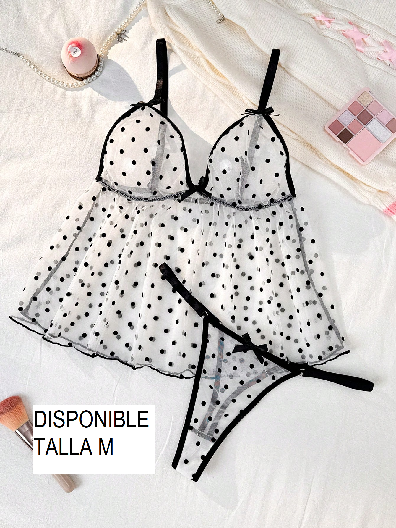 Babydoll de lunares 310301