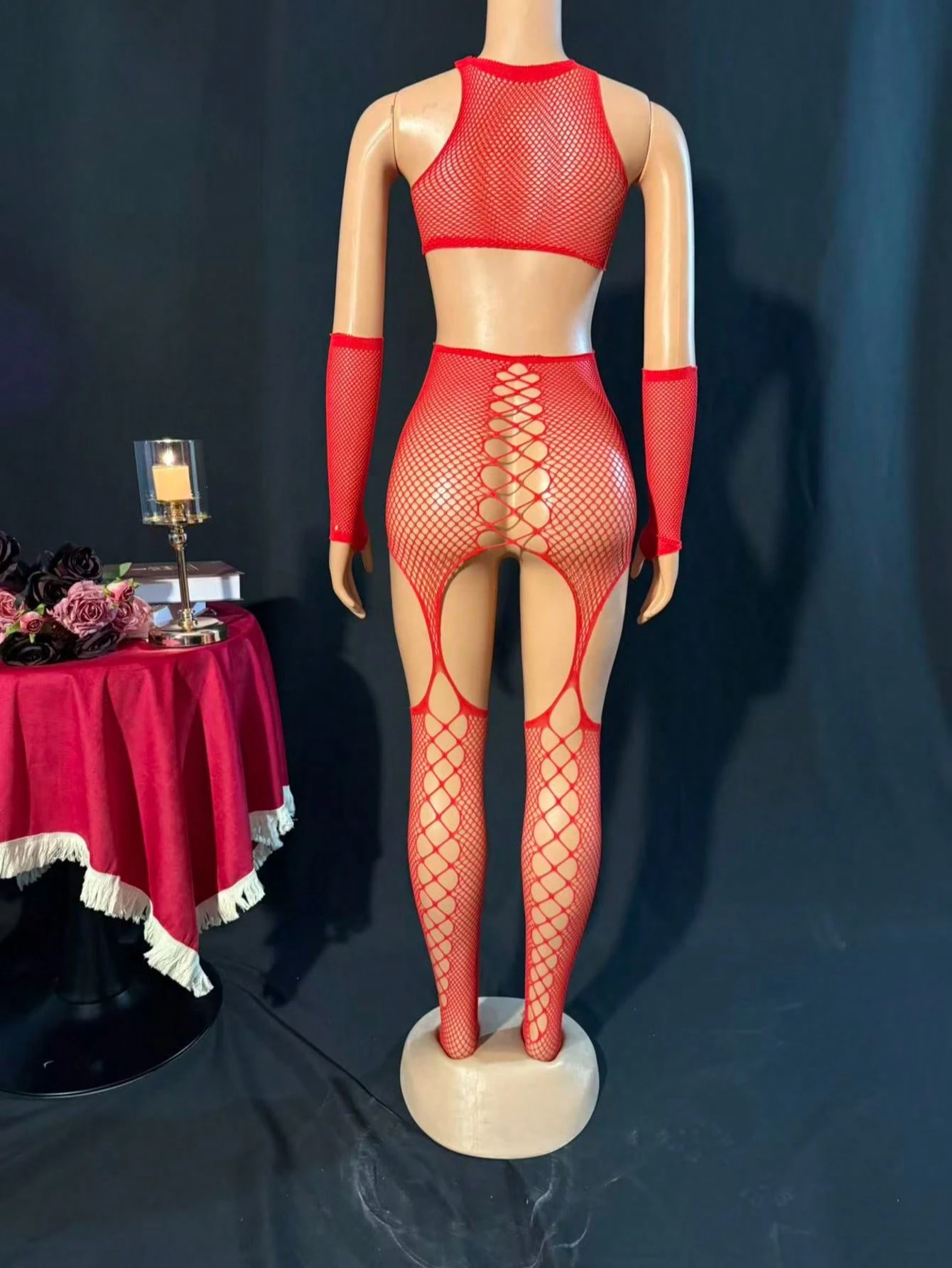 Malla en lenceria sin panty 3103