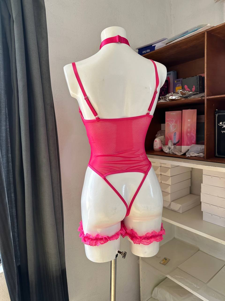 Body con panty abierta 100303