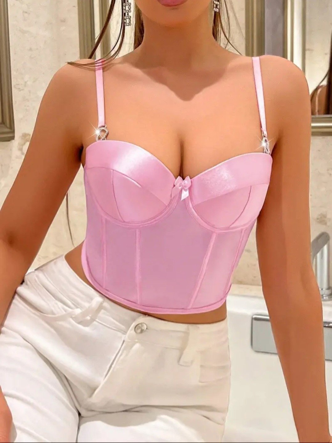 Bustier rosa 02003