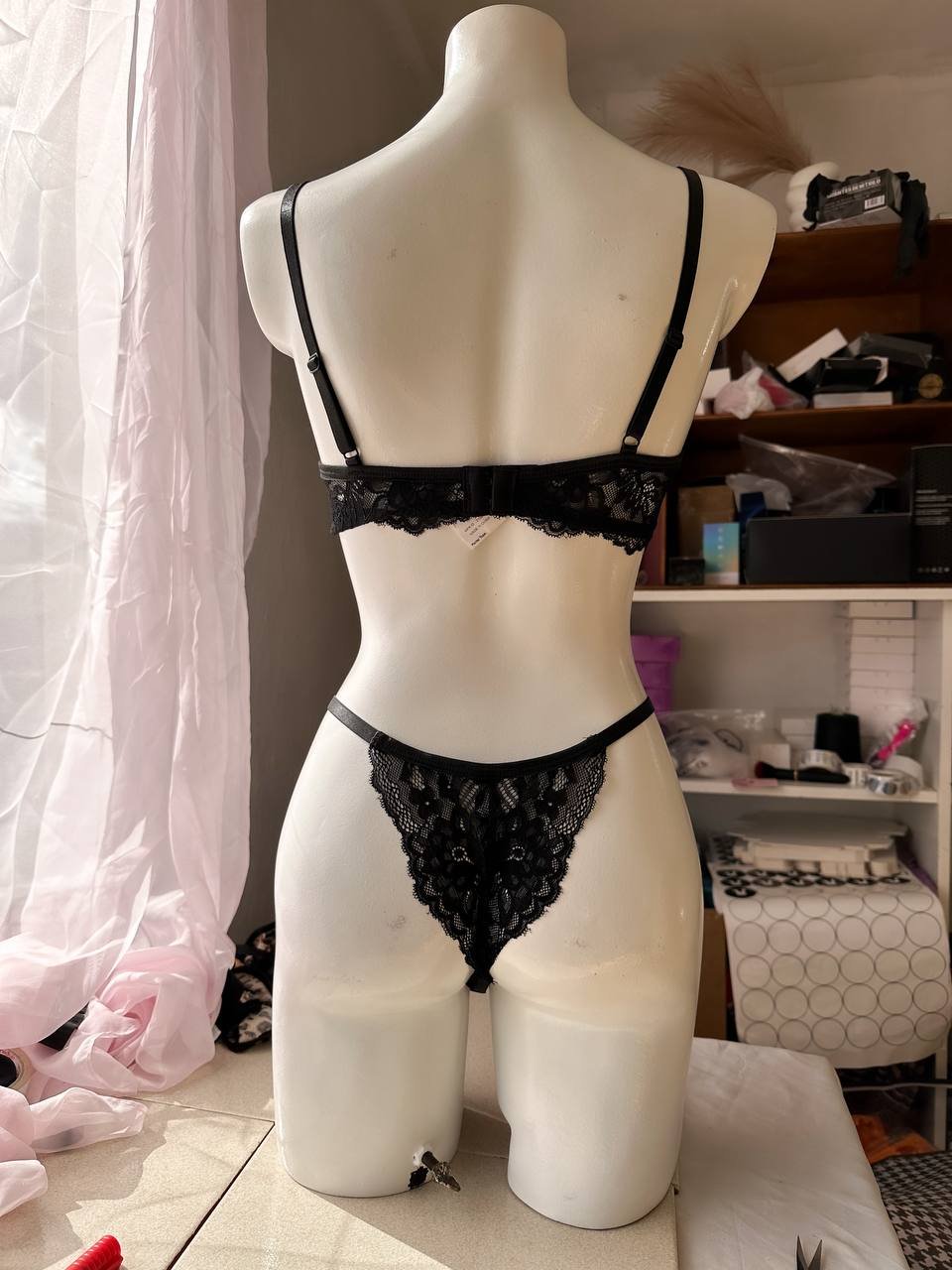 Conjunto con panty mariposa 040577