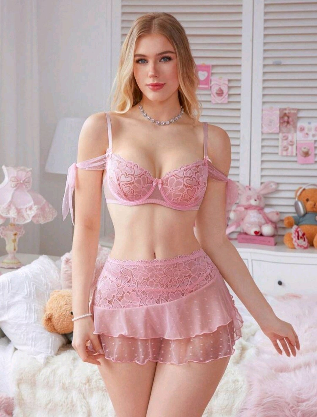 Set con falda y panty 01336