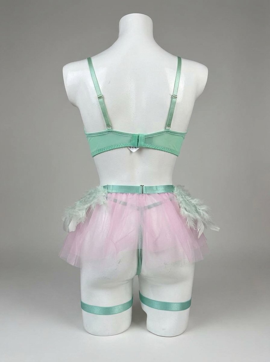 Set con falda y panty 111997