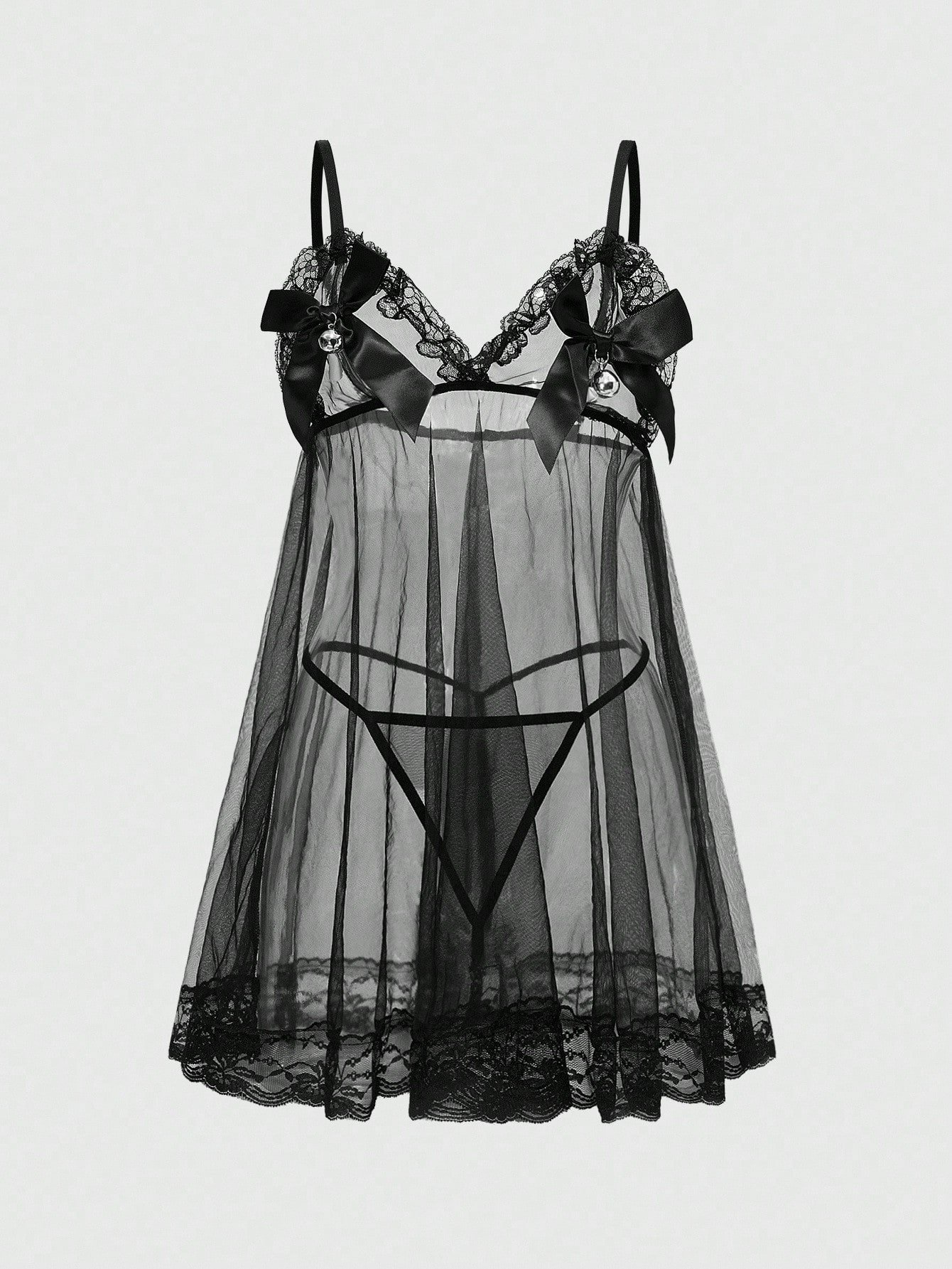 Tienda 589 Bbaydoll con cascabel 000974