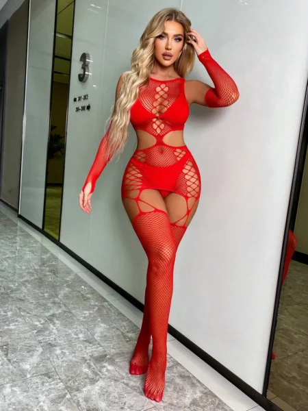 Malla corporal roja 030701