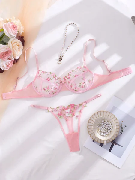 Conjunto rosa 170801