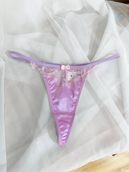 Panty en hilo lila 180607